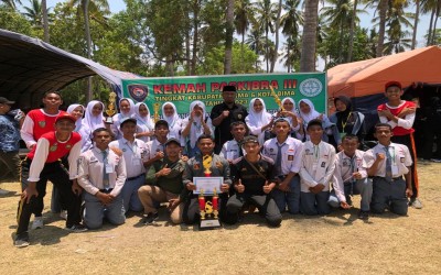 PASKIB SMA Patriot Bekasi RAIH JUARA UMUM PADA KEMAH PASKIBRA-III SE-KABUPATEN DAN KOTA BIMA